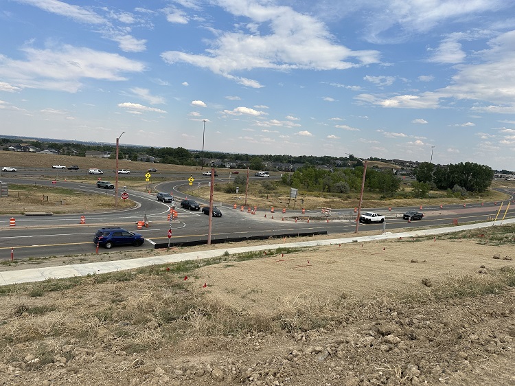 C-470 Quincy Roundabouts Traffic Realignment During Intersection Construction.jpg detail image