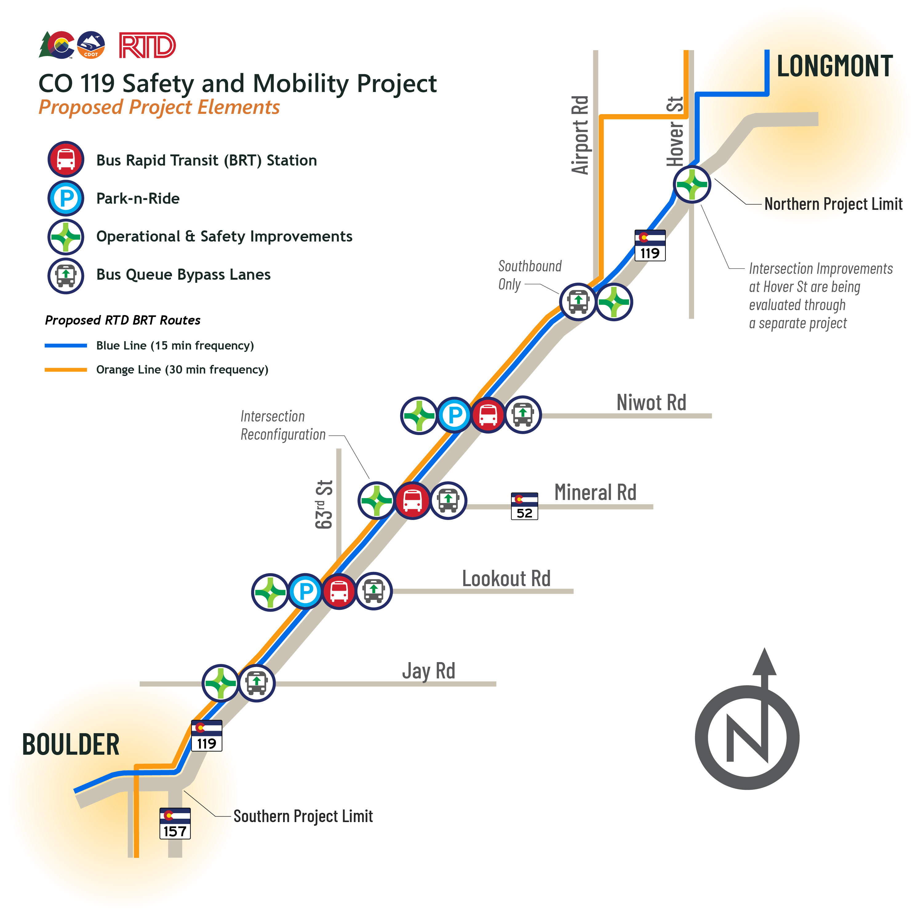 CO 119 Safety and Mobility Project Map (2).png detail image
