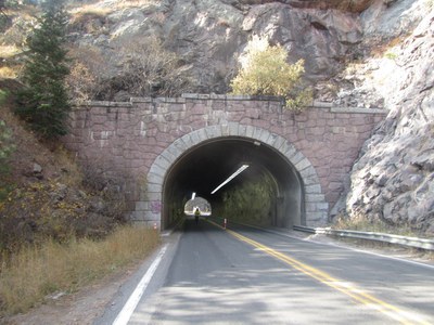 Boulder Canyon tunnel north portal