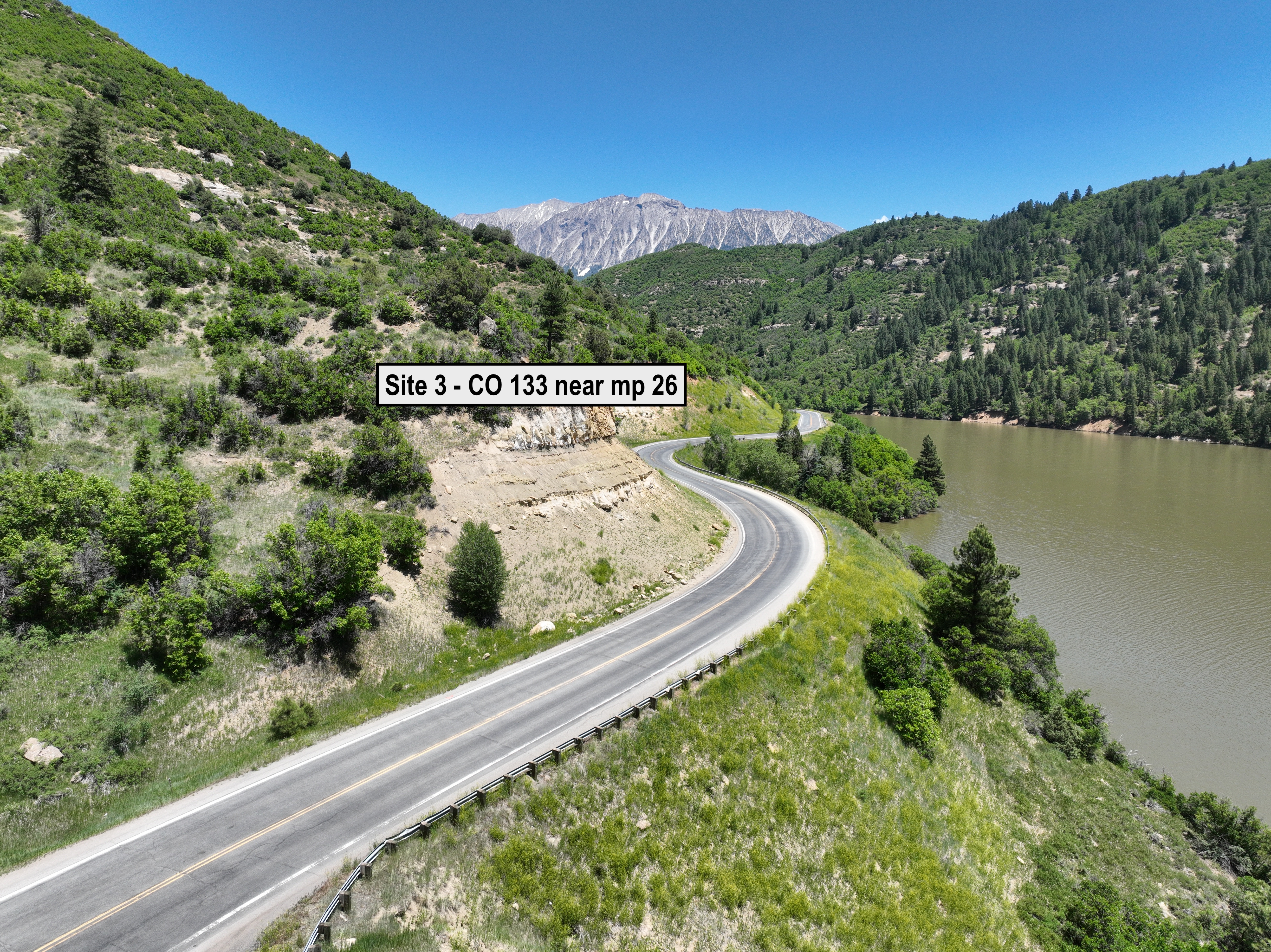 CO 133 Rockfall Mitigation Site 3 Near Mile Point 26.jpg detail image