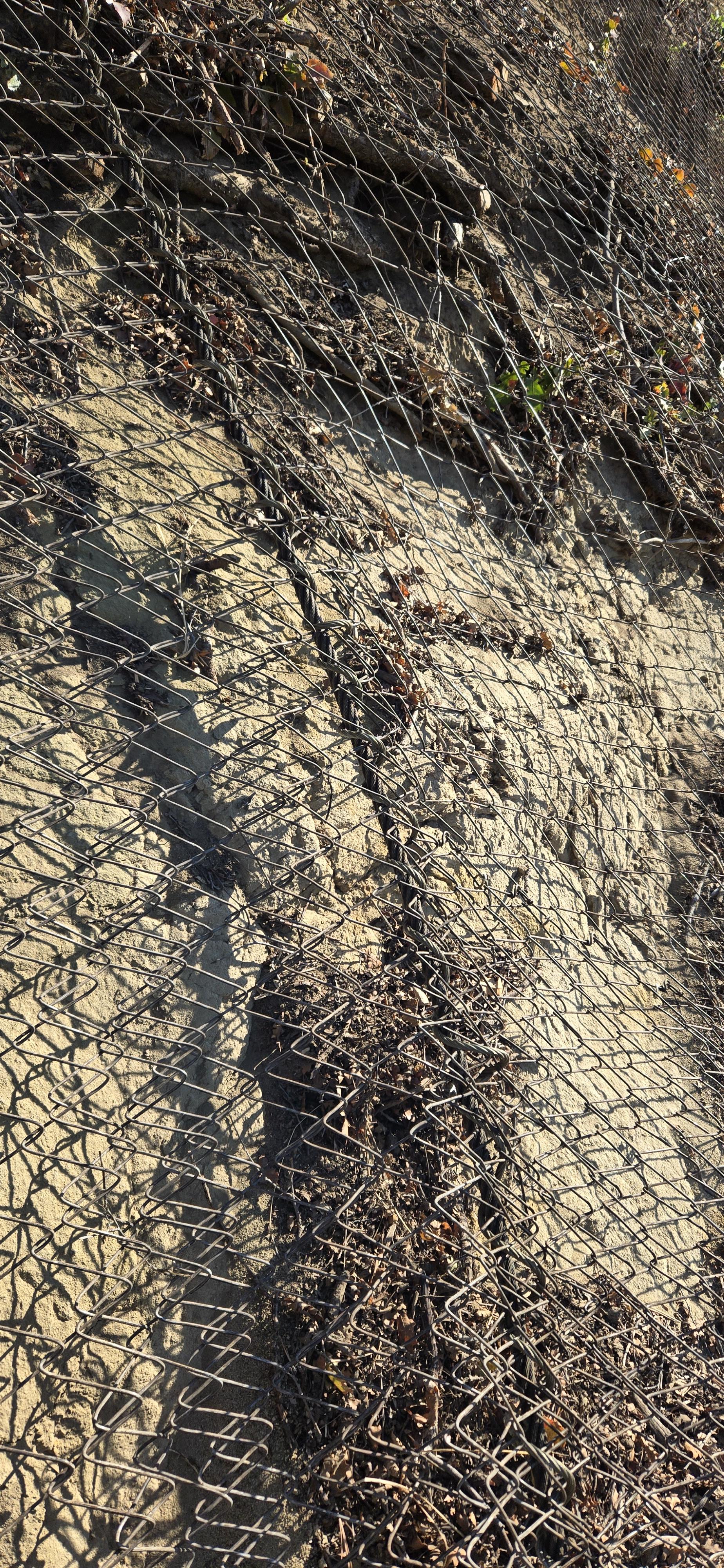 CO 133 Rockfall Mitigation Mesh Closeup View October2024.jpg detail image