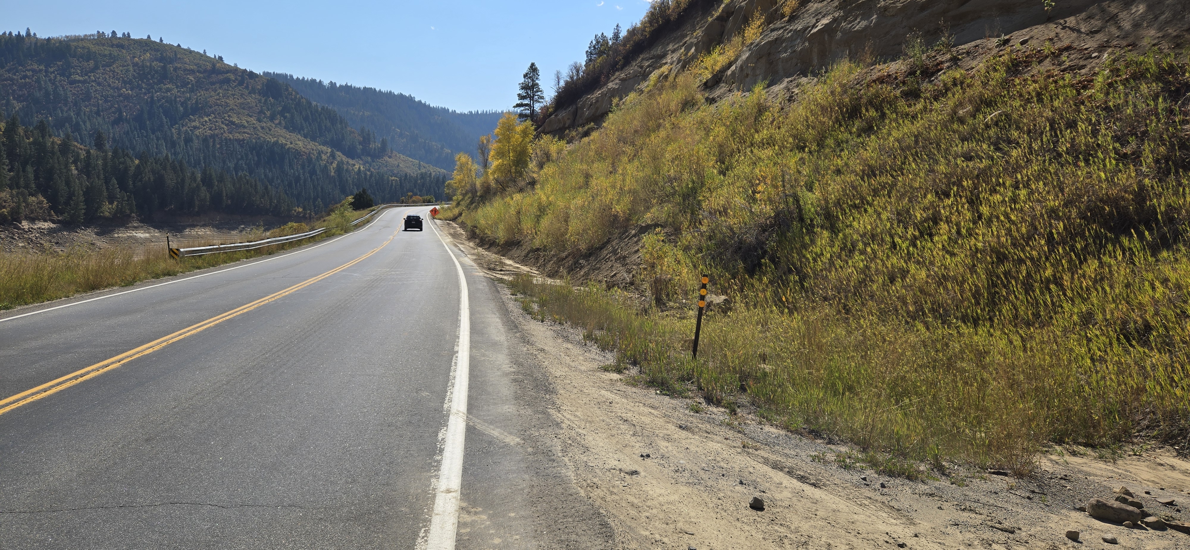 CO 133 Rockfall Mitigation Ditch Clean Site 3 and 4 October 2024.jpg detail image