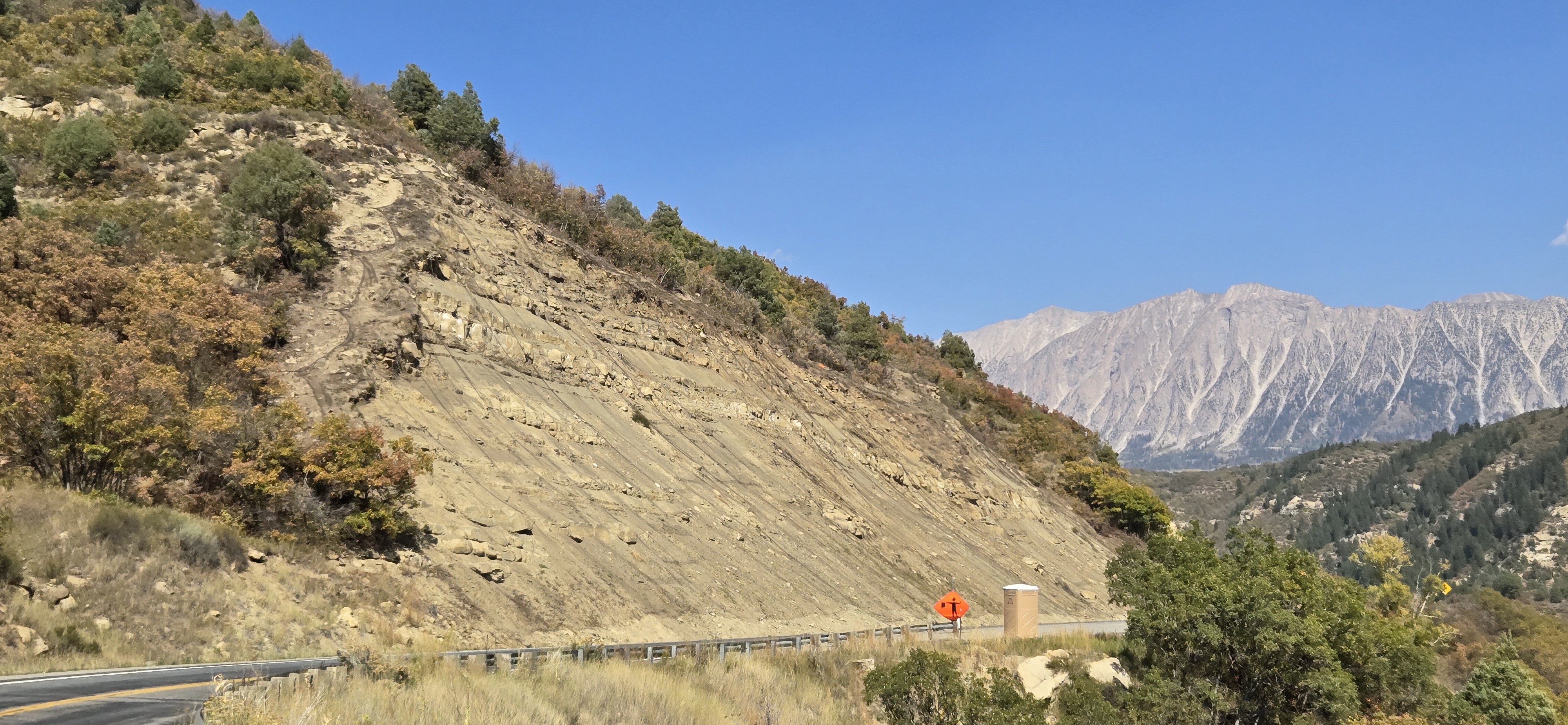 CO 133 Rockfall Mitigation Mesh Installation Site 1 October 2024.jpg detail image