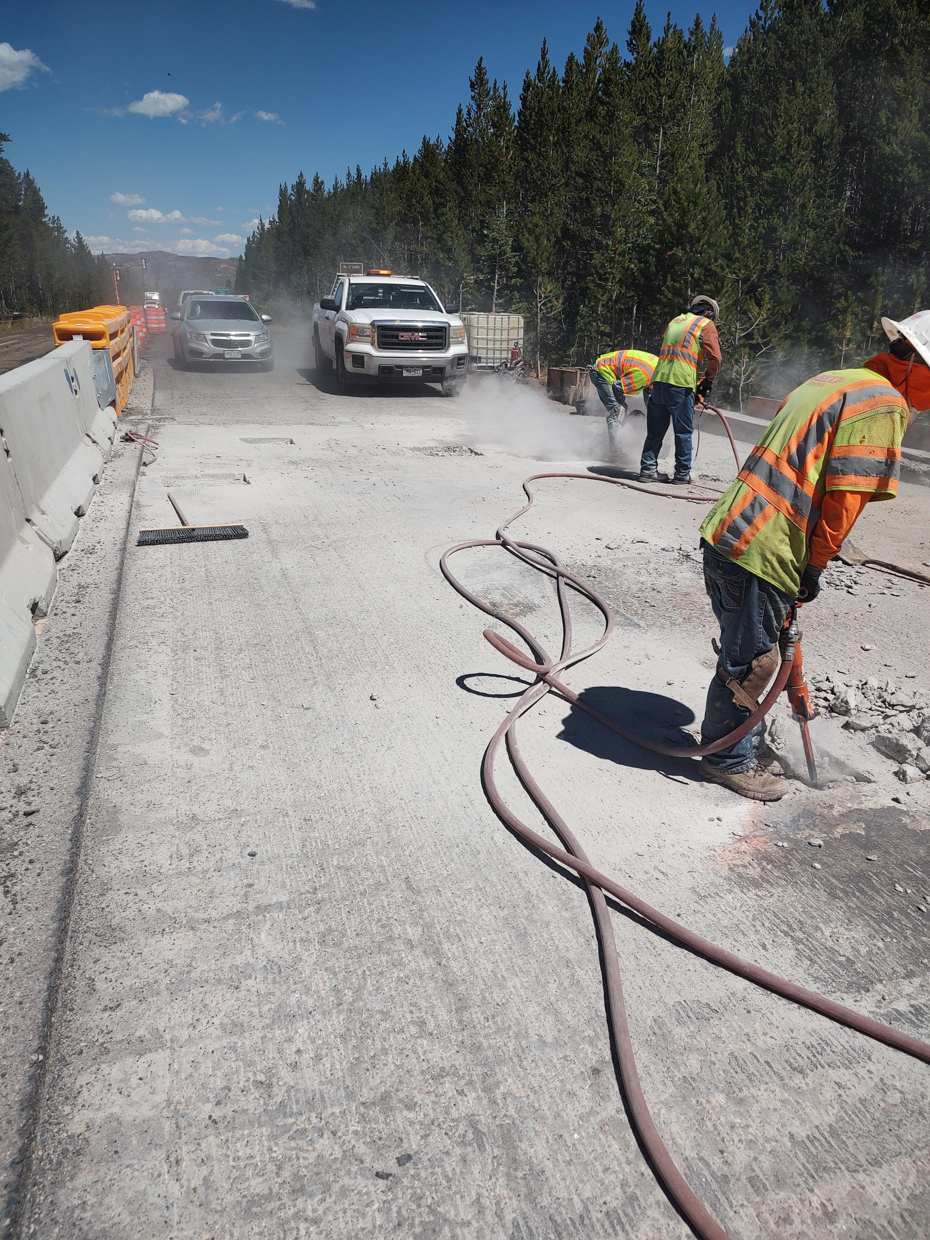 CO 14 Cameron Pass Resurfacing Crews Perform Bridge Deck Work.jpg detail image