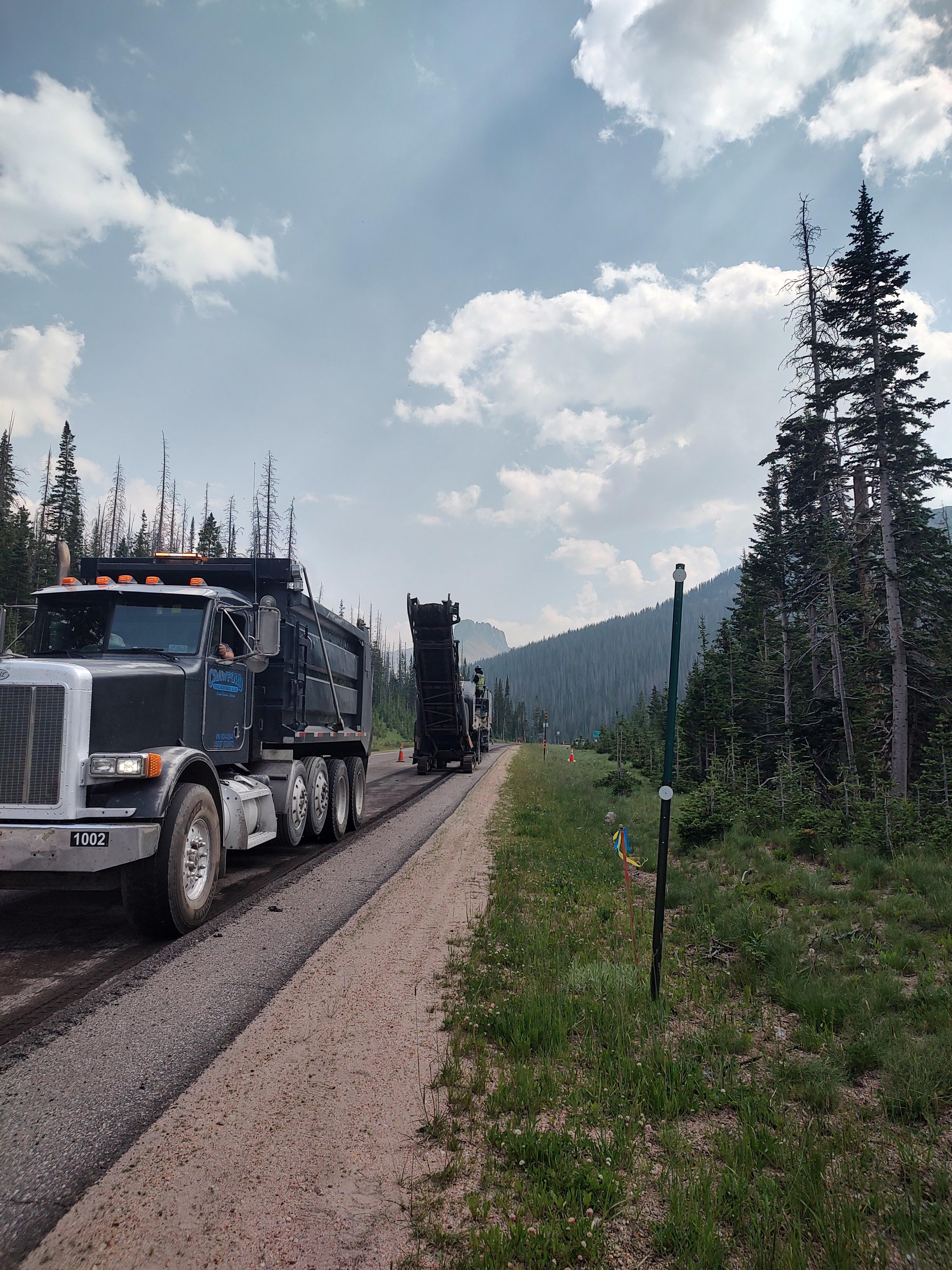 CO 14 Cameron Pass Resurfacing in Progress.jpg detail image