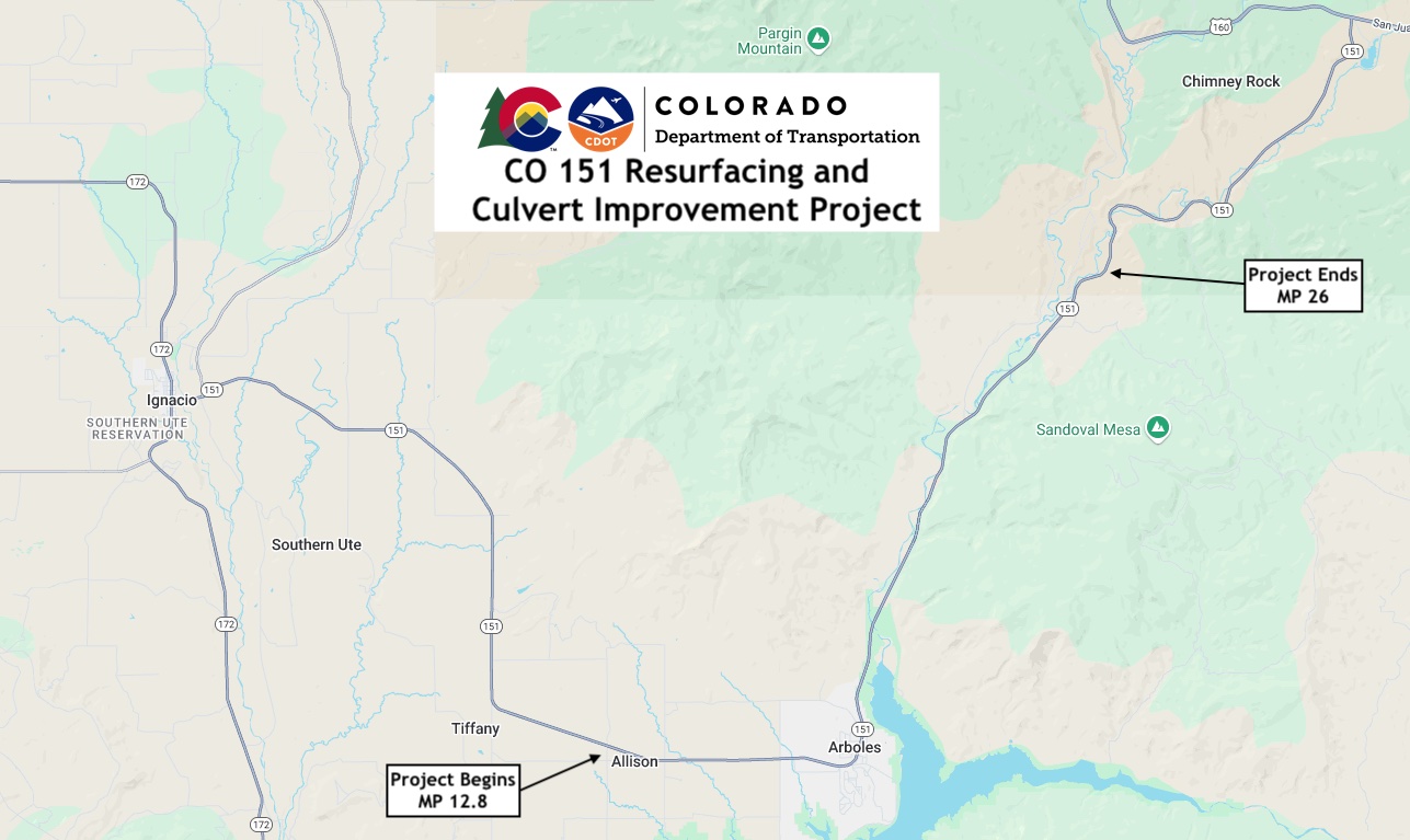 Map CO 151 Resurfacing and Culvert Improvement.jpg detail image