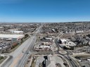 Parker Road Looking North towards Clubhouse Drive, where the missing trail segment will be installed up and over Sulphur Gulch. thumbnail image