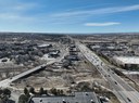 Parker Road looking south at Sulphur Gulch, where the pedestrian bridge and missing trail segment connection will be installed. thumbnail image