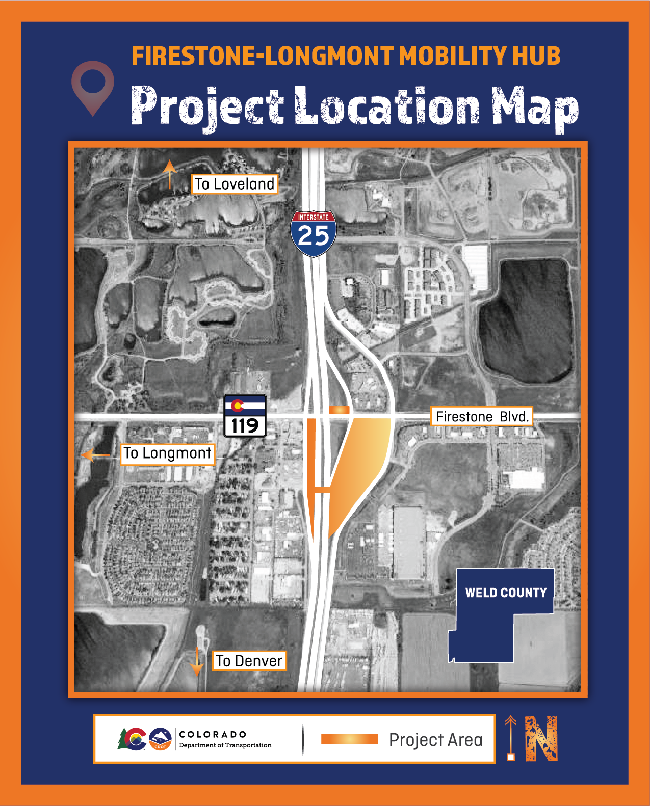 Firestone Mobility hub project map revised