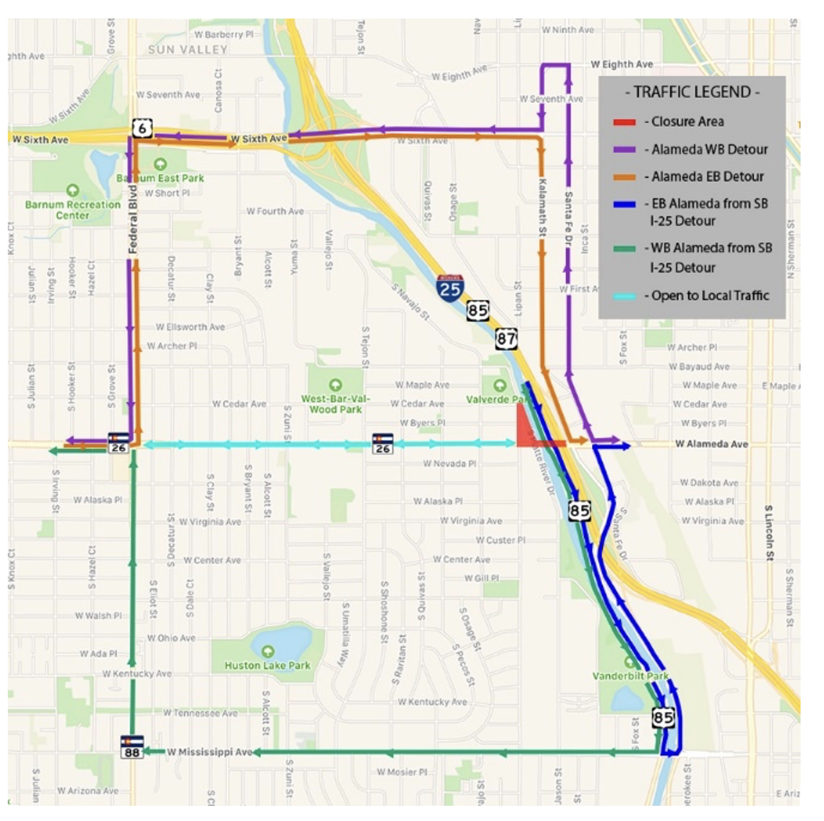 map_of_closure_area_and_detour_I25_alameda_bridge.jpg detail image