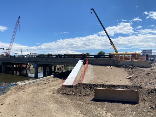 I-25 Alameda Bridge Replacement CO 126 Bridge Headwall North View.jpg detail image