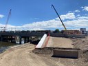 I-25 Alameda Bridge Replacement CO 126 Bridge Headwall North View.jpg thumbnail image