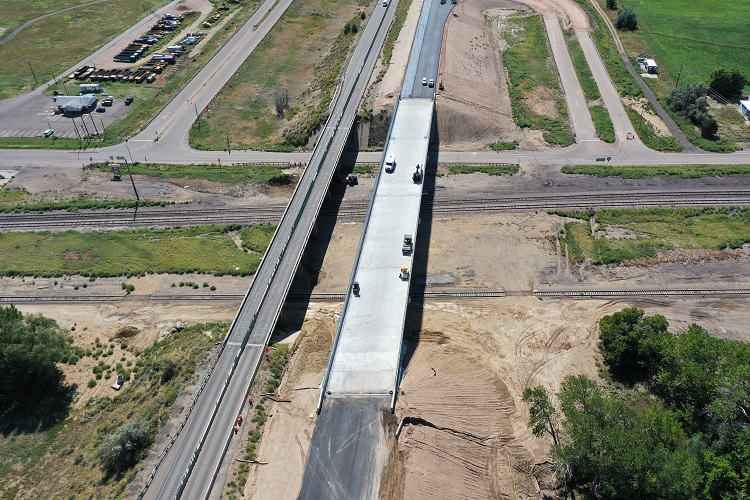 I-25 Walsenburg Bridge Replacement South Overhead New Bridge Walsenburg.jpg detail image