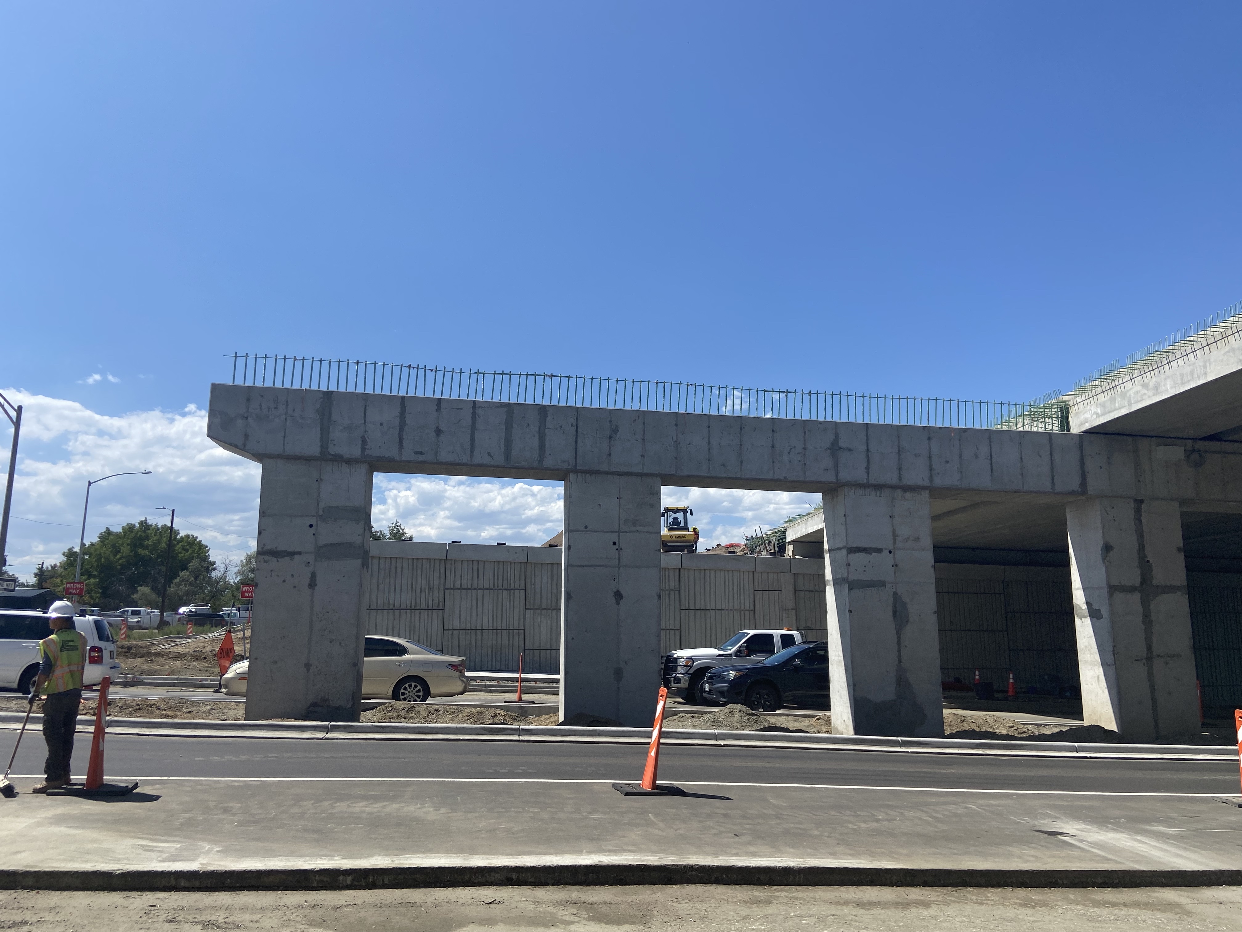 I-70 Harlan Bridge and Interchange Improvements Bridge Abutment West View.jpg detail image