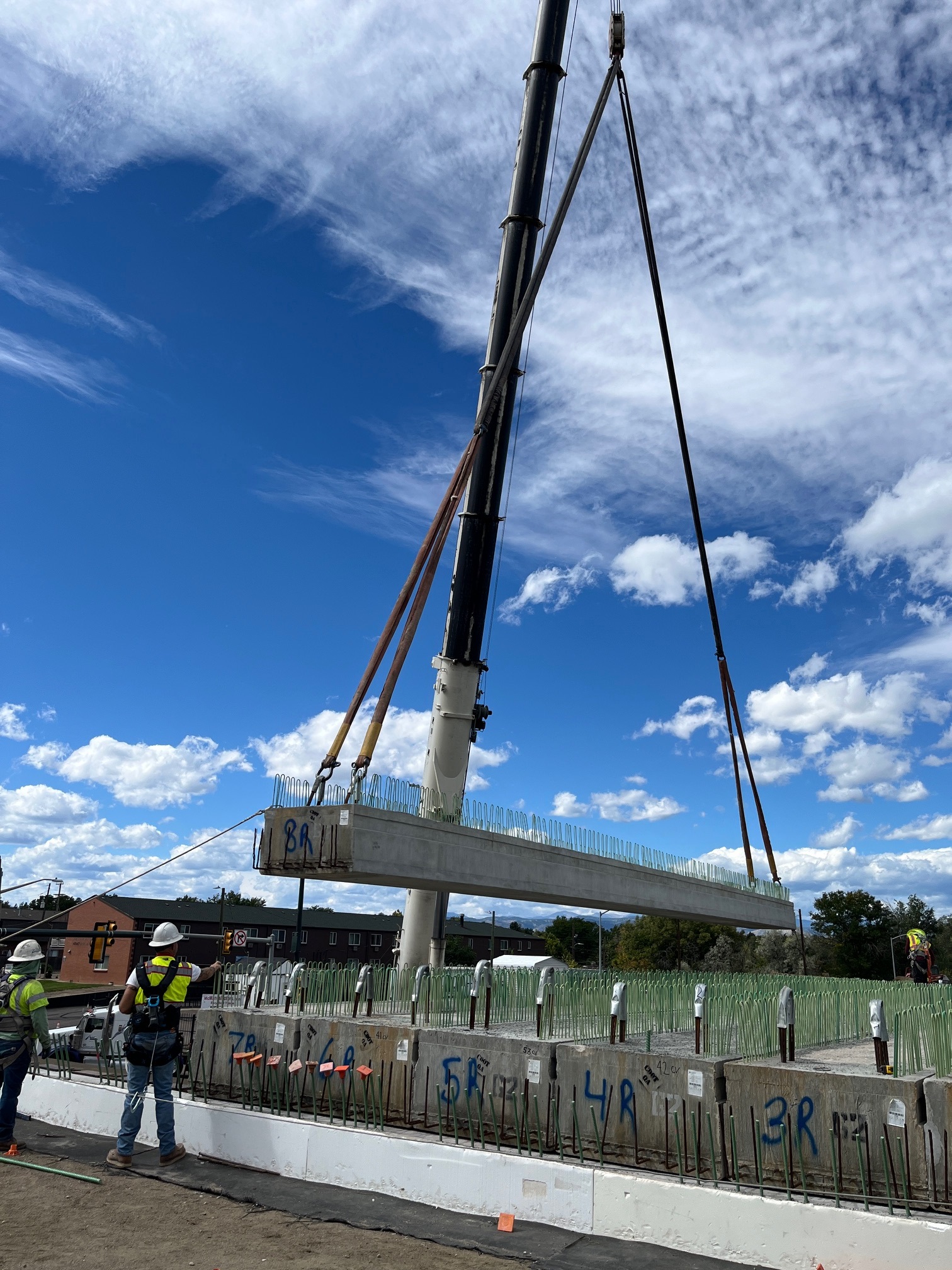 I-70 Harlan Bridge and Interchange Improvements Girders Harlan Bridge South.jpg detail image