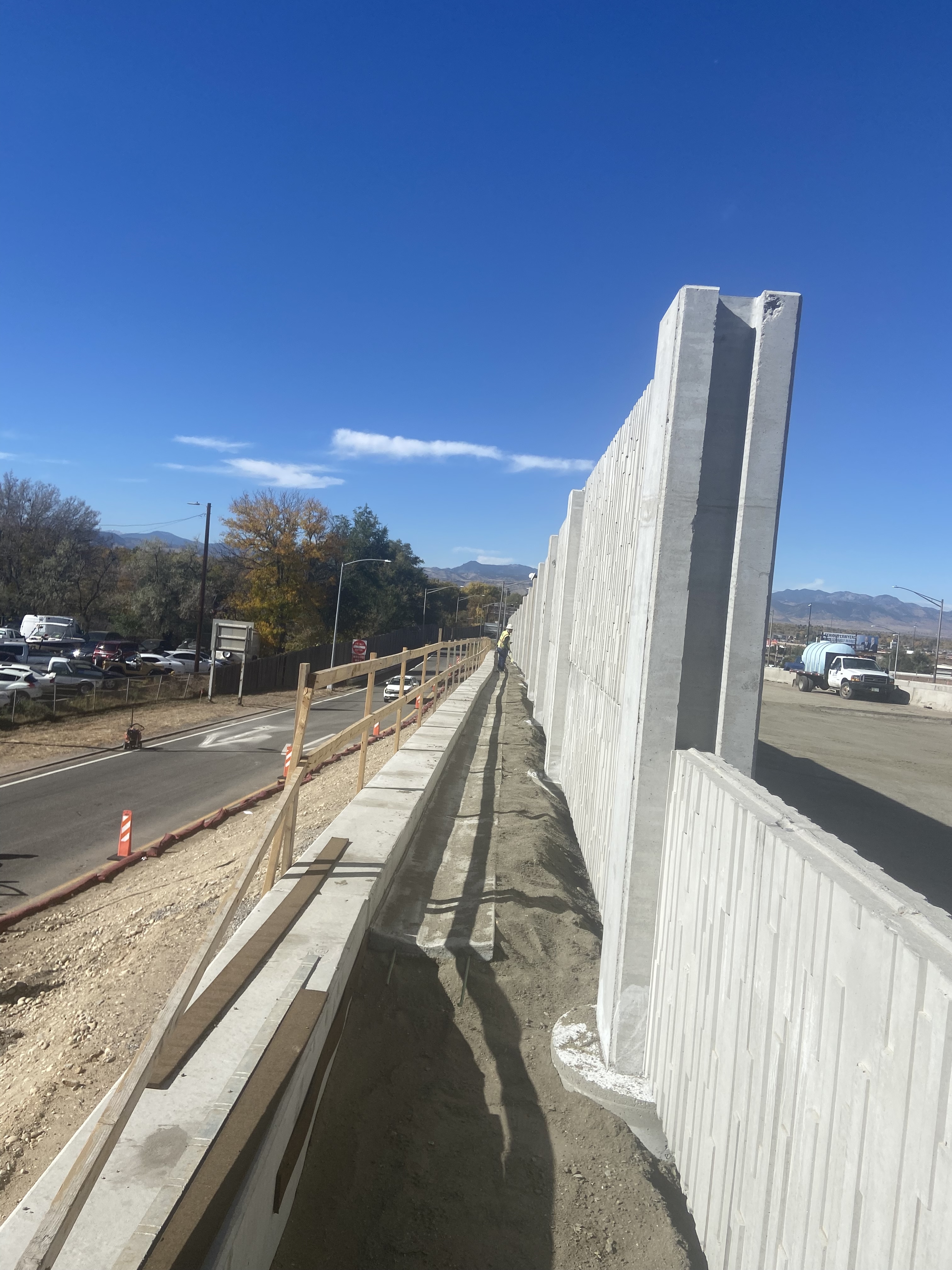 I-70 Harlan Bridge and Interchange Improvements Noise Wall South Side.jpg detail image