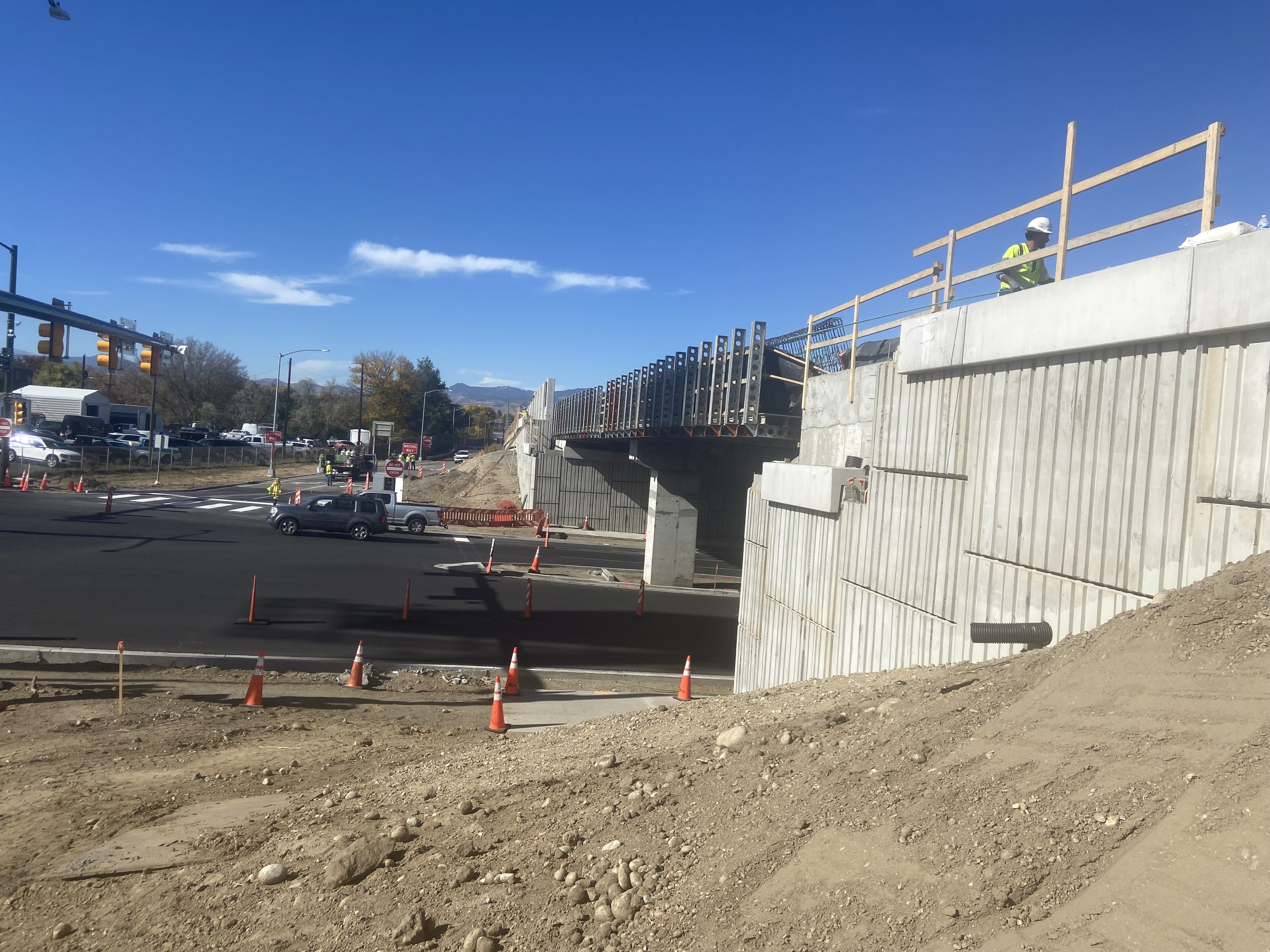 I-70 Harlan Bridge and Interchange Improvements Bridge Striping South Side.jpg detail image