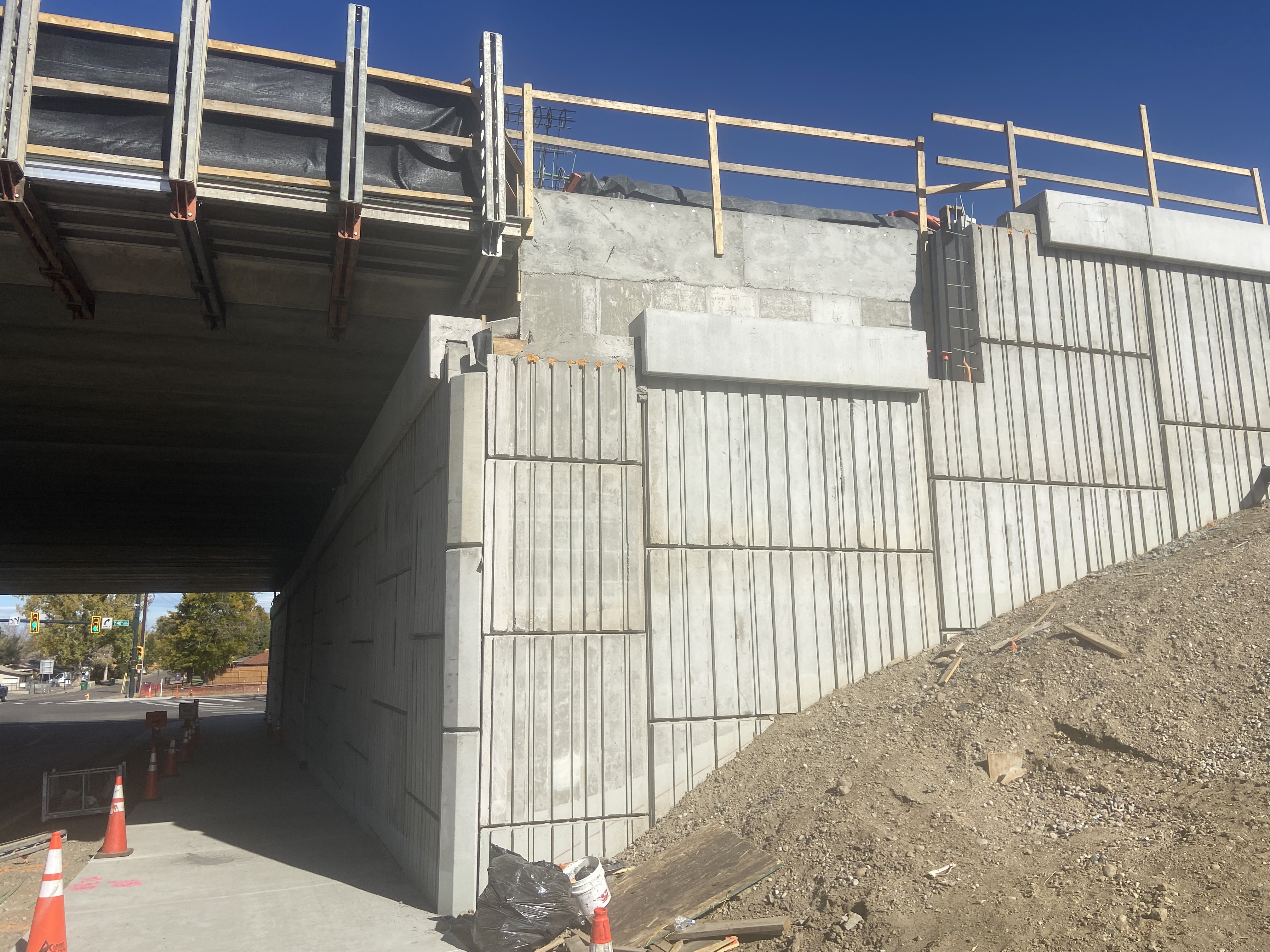 I-70 Harlan Bridge and Interchange Improvements Headwall Eastbound On-Ramp.jpg detail image