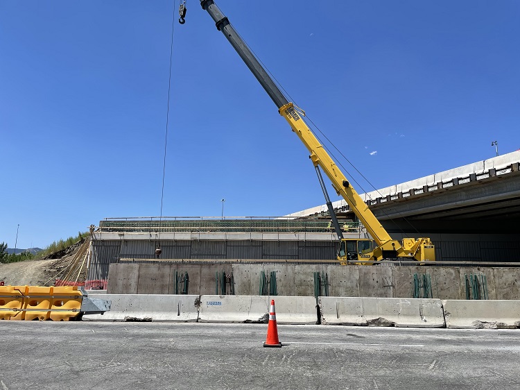 I-70 Bridges over Ward Road Bridge Construction Photo by ABaranowski.jpg detail image