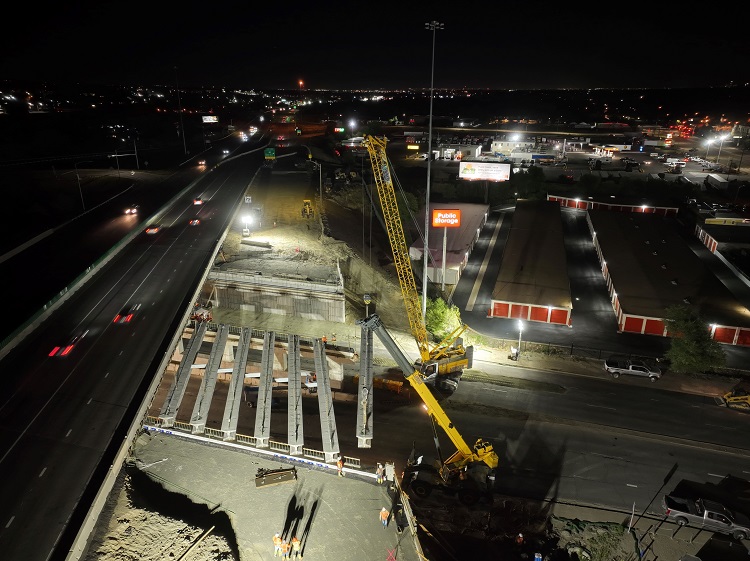 I-70 Bridges over Ward Road Eastbound View Girder Set.jpg detail image