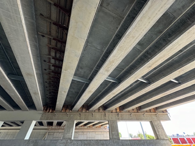 I-70 Bridges over Ward Road Newly Poured Eastbound Bridge.jpg detail image