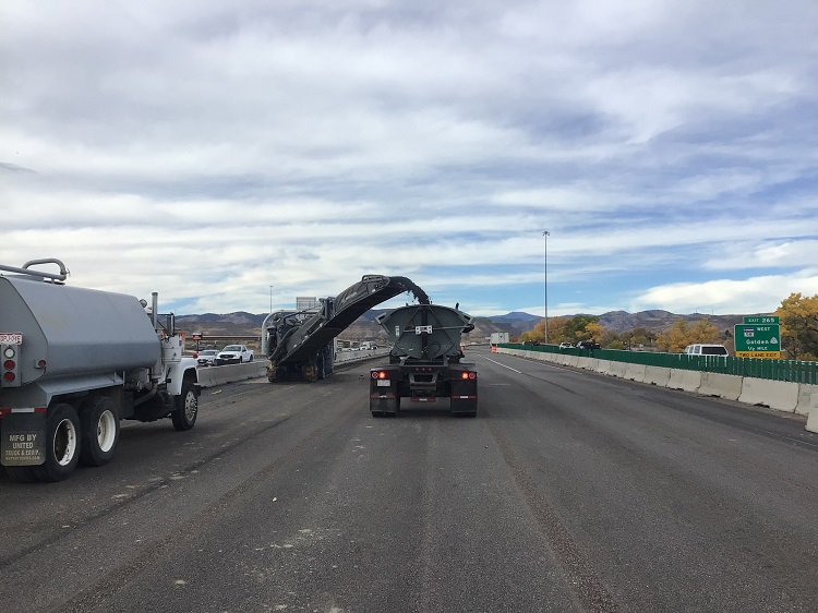 I-70 Bridges over Ward Road Paving Median detail image