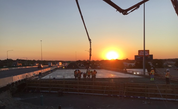 I-70 Bridges over Ward Road Concrete Deck Pour.jpg detail image