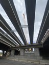 View of new girders for I-70 over Ward Road bridge Photo Estate Media.jpg thumbnail image
