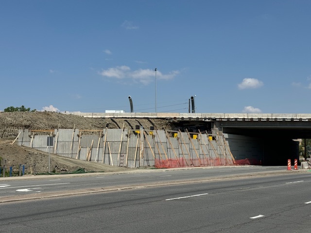 I-70 Bridges over Ward Road Wall Panels Eastbound I-70 Bridge Construction.jpg detail image
