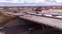 Wide drone view WB I-70 bridge over Ward Rd prior to removal John Klippel.jpg thumbnail image
