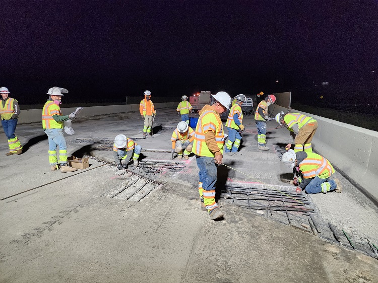 I-70 Resurfacing Chief Hosa to Colfax Bridge Deck Repair.jpg detail image