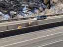 I-70 Resurfacing Chief Hosa to Colfax Crews patching barrier east of Lookout Mountain.jpg thumbnail image