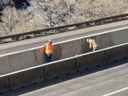 I-70 Resurfacing Chief Hosa to Colfax Crews Stripping and patching poured barrier.jpg thumbnail image