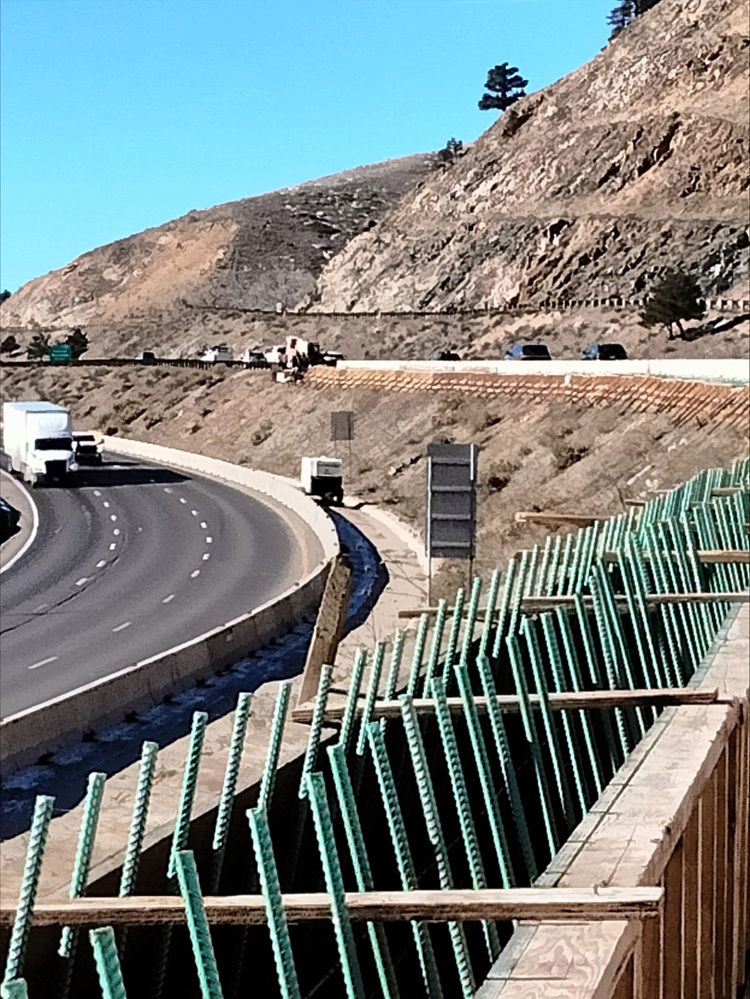 I-70 Resurfacing Chief Hosa to Colfax Barrier Form Work detail image