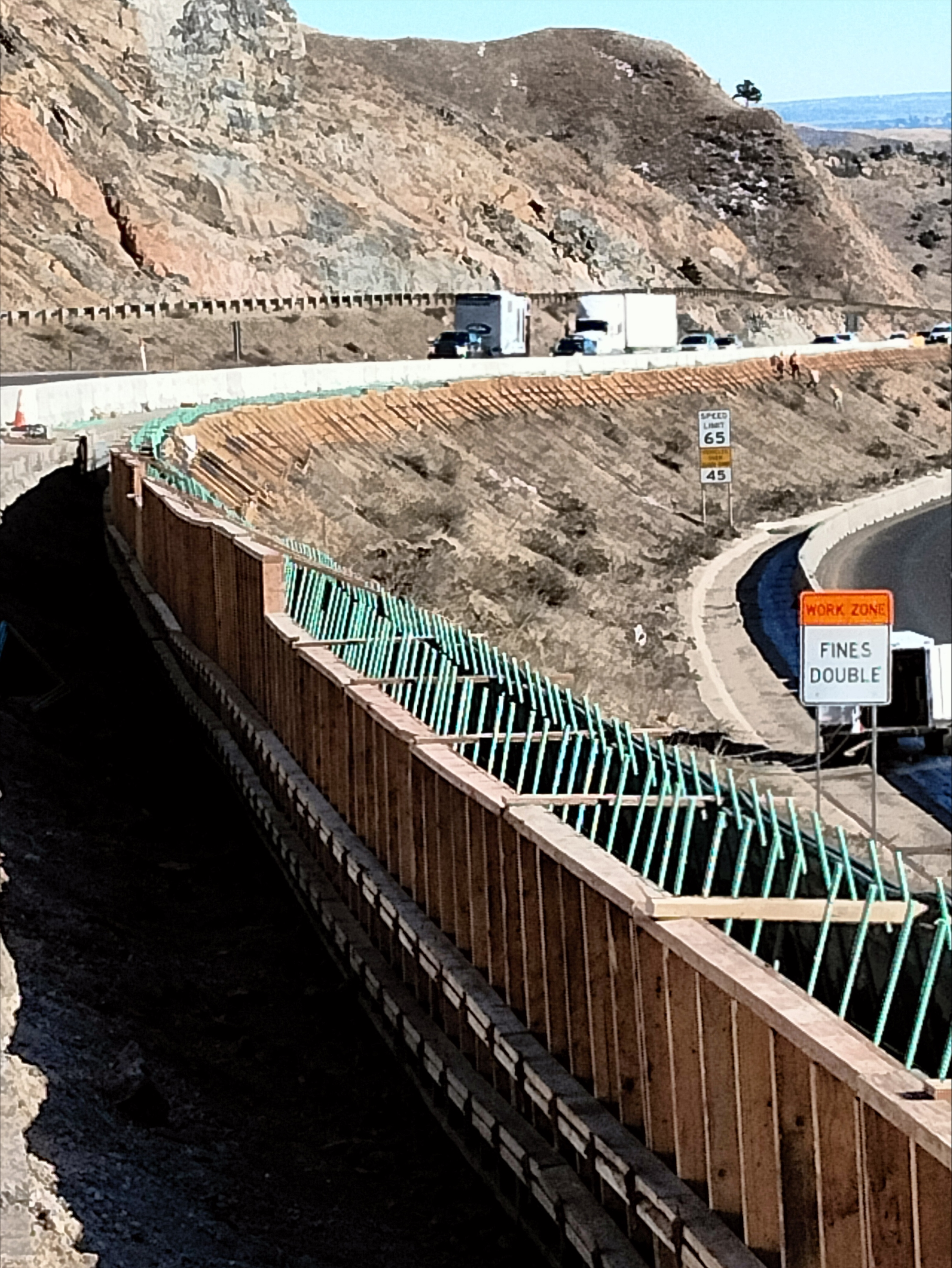 I-70 Resurfacing Chief Hosa to Colfax Medium Barrier Forming detail image