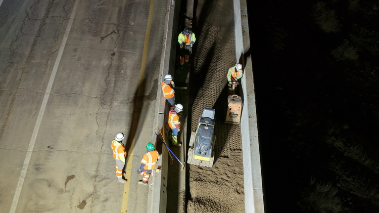 I-70 Resurfacing from Chief Hosa to Colfax Overhead Crews detail image