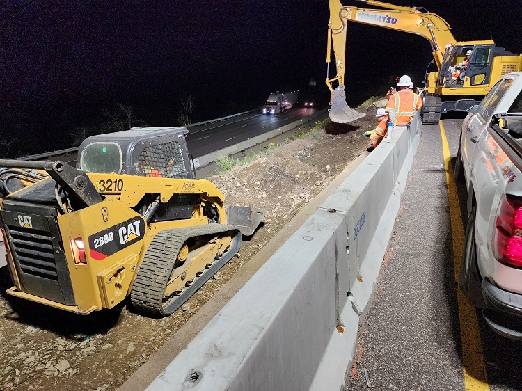 I-70 Resurfacing Chief Hosa to Colfax Mainline I-70 Median Excavation.jpg detail image