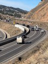 I-70 Resurfacing Chief Hosa to Colfax New center median barrier on I-70 Mile Point 257.jpg thumbnail image