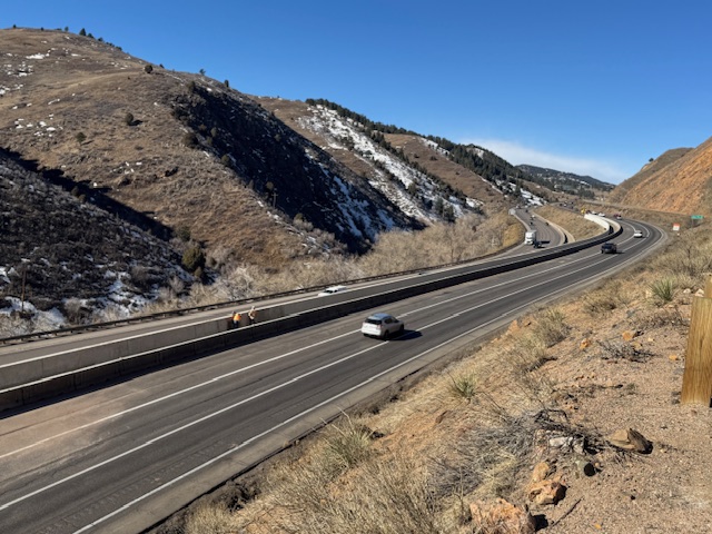 I-70 Resurfacing Chief Hosa to Colfax Newly poured barrier mile point 257.jpg detail image