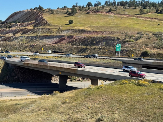 I-70 Resurfacing Chief Hosa to Colfax Westbound I-70 View Bridge Morrison.jpg detail image