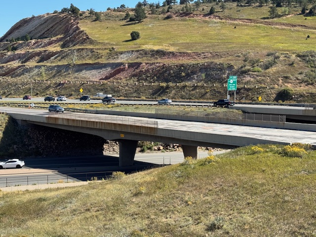 I-70 Resurfacing Chief Hosa to Colfax Westbound I-70 Bridge Morrison Foreground.jpg detail image