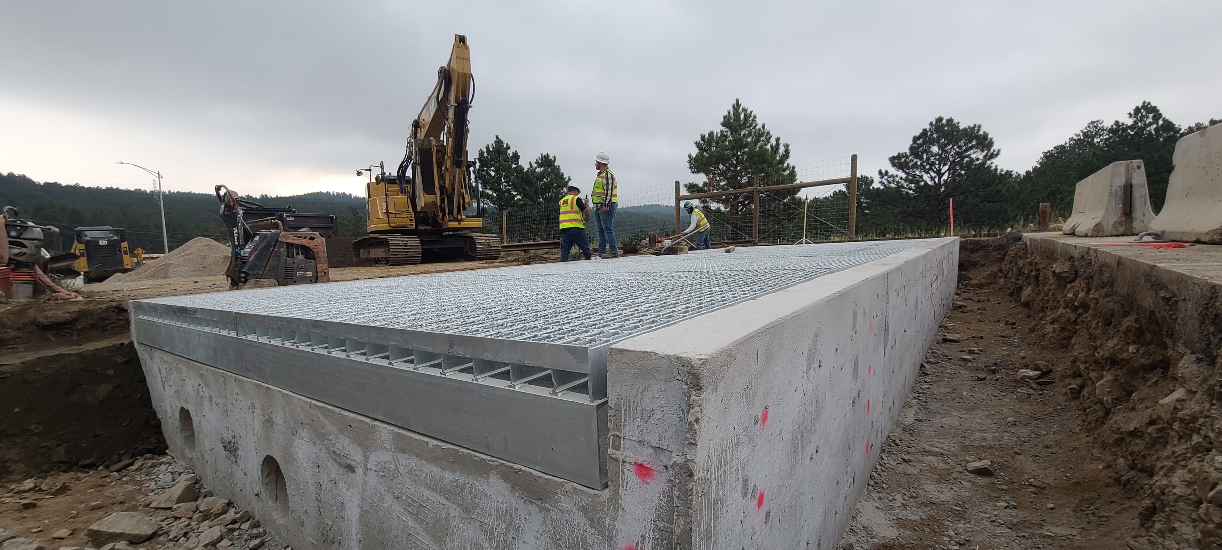 I-70 Floyd Hill Deer Guard Pour Before Backfill.jpg detail image