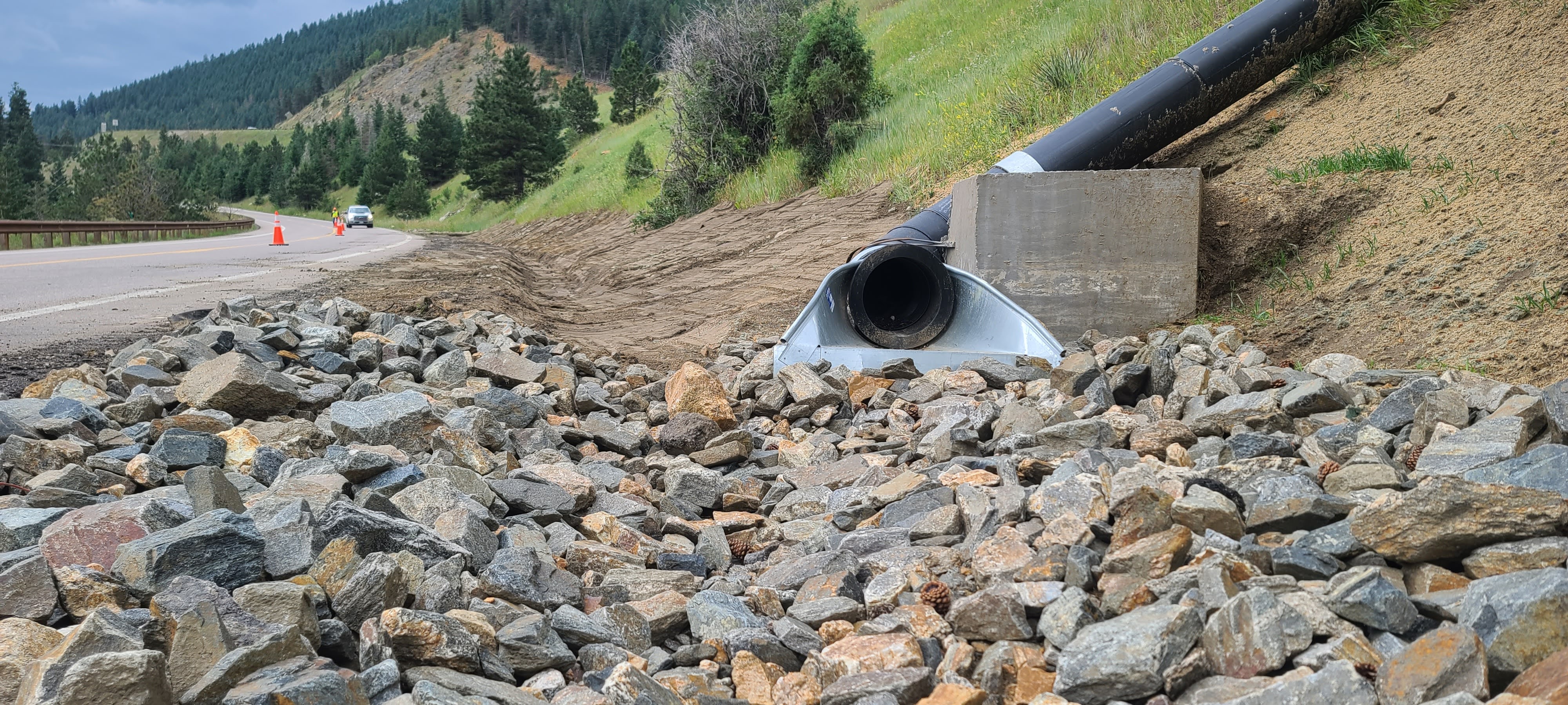 I-70 Floyd Hill US-40 Run Down Pipe.jpg detail image