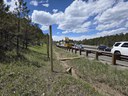 I-70 Floyd Hill Deer fence installation.jpeg thumbnail image