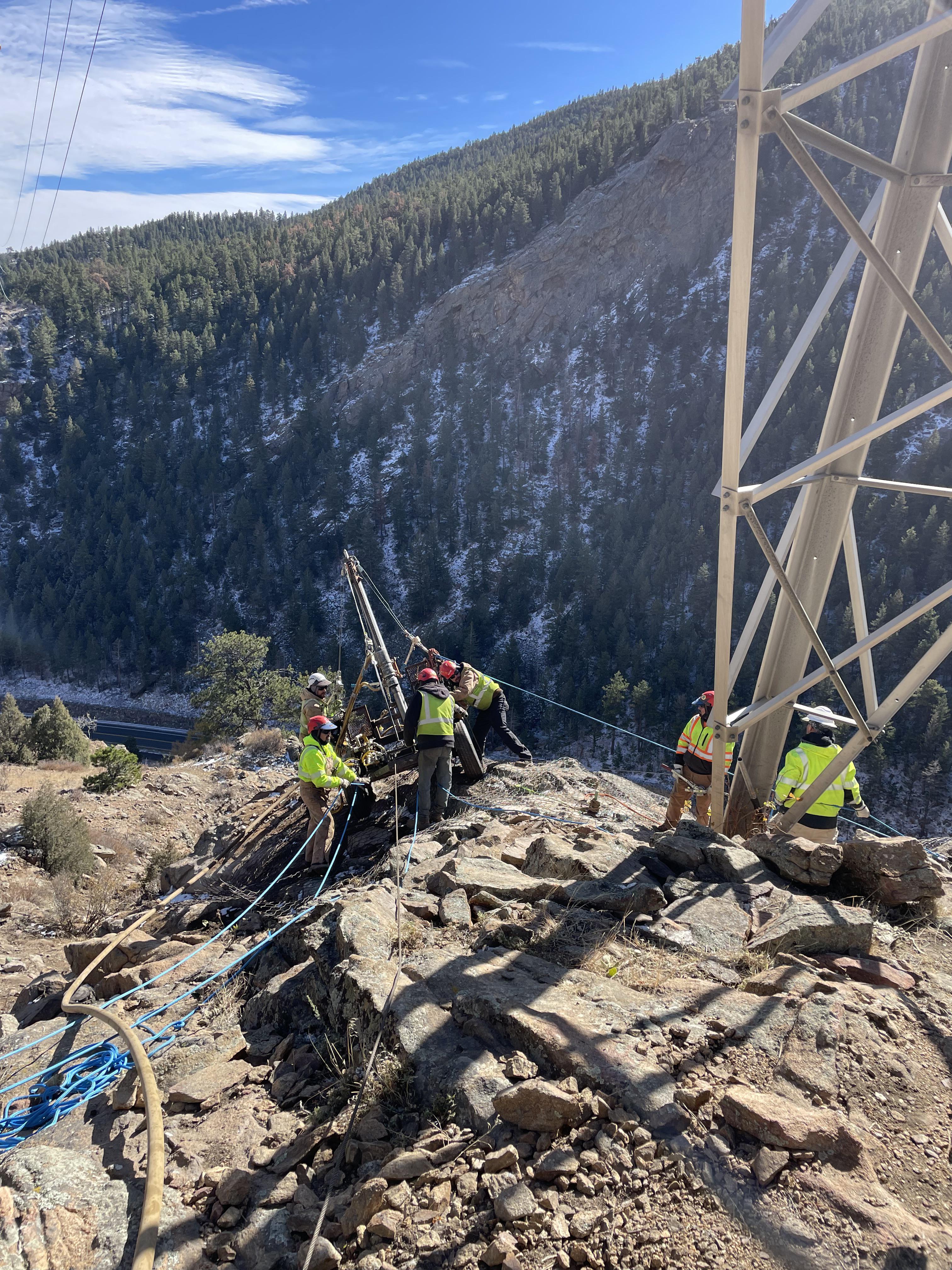 I-70 Floyd Hill Rock Scaling October 2024.jpg detail image