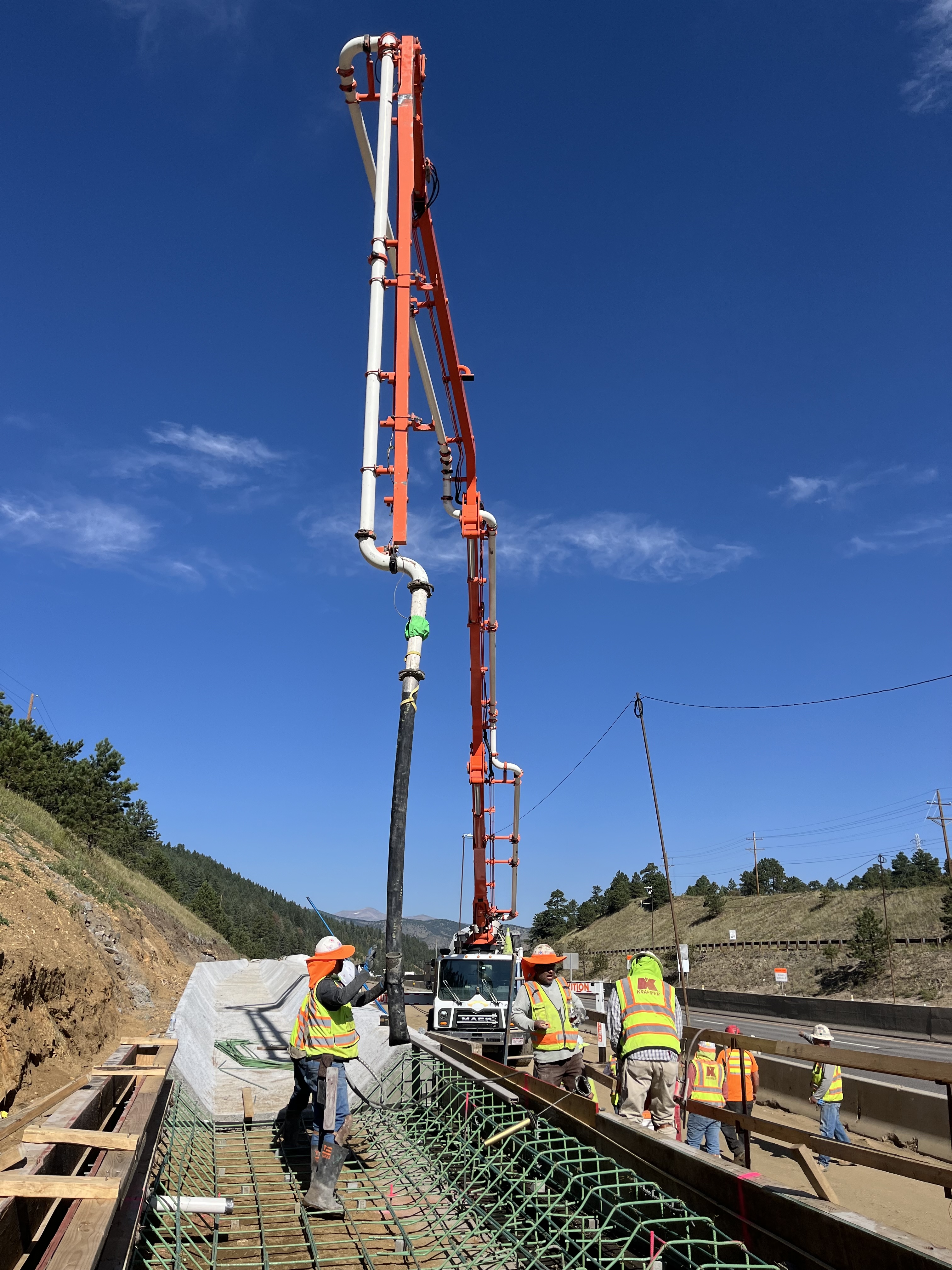 I-70 Floyd Hill Crews Installing Drainage.jpg detail image