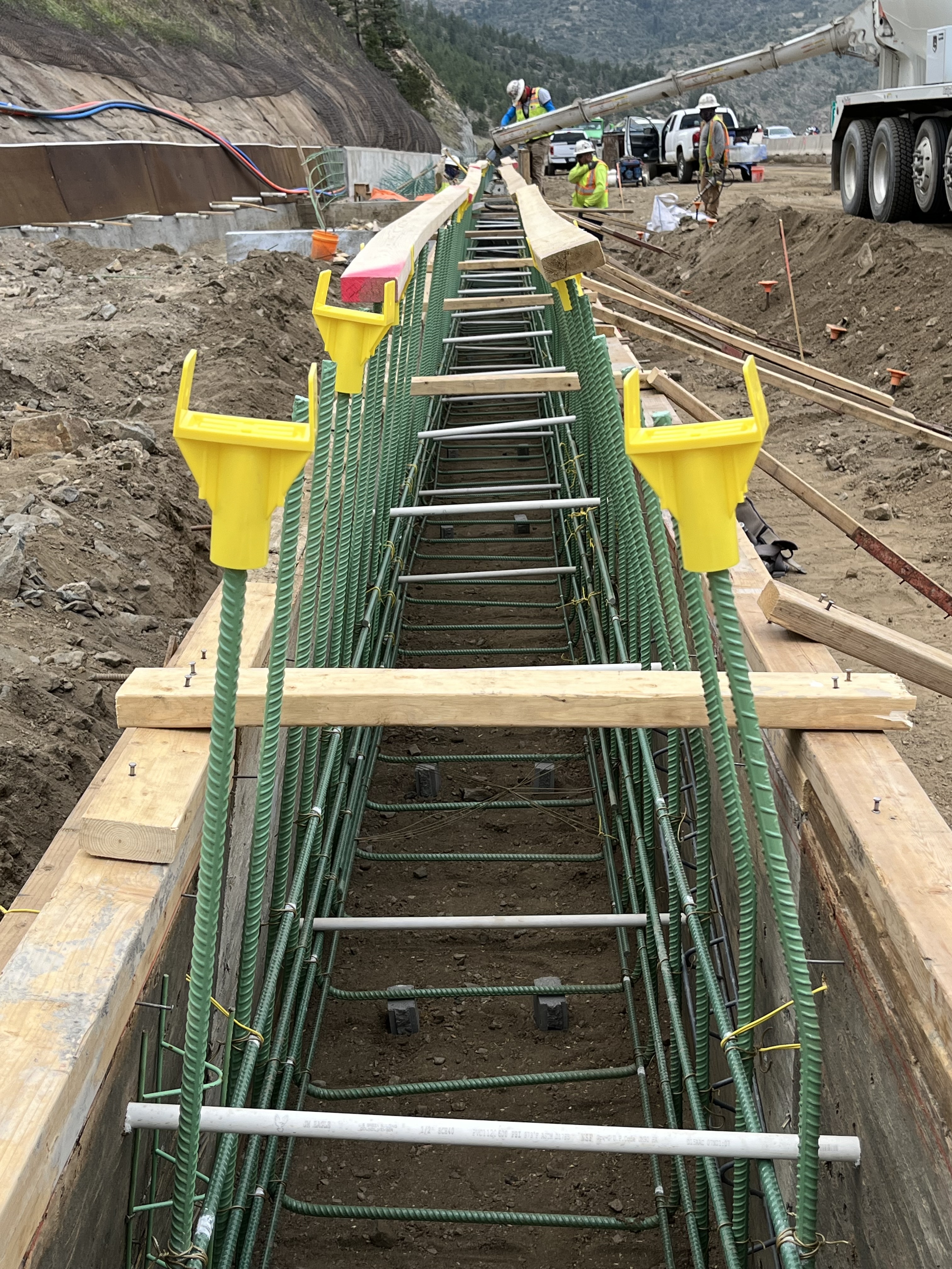 I-70 Floyd Hill Rebar Set in Place for Concrete Pour.jpg detail image