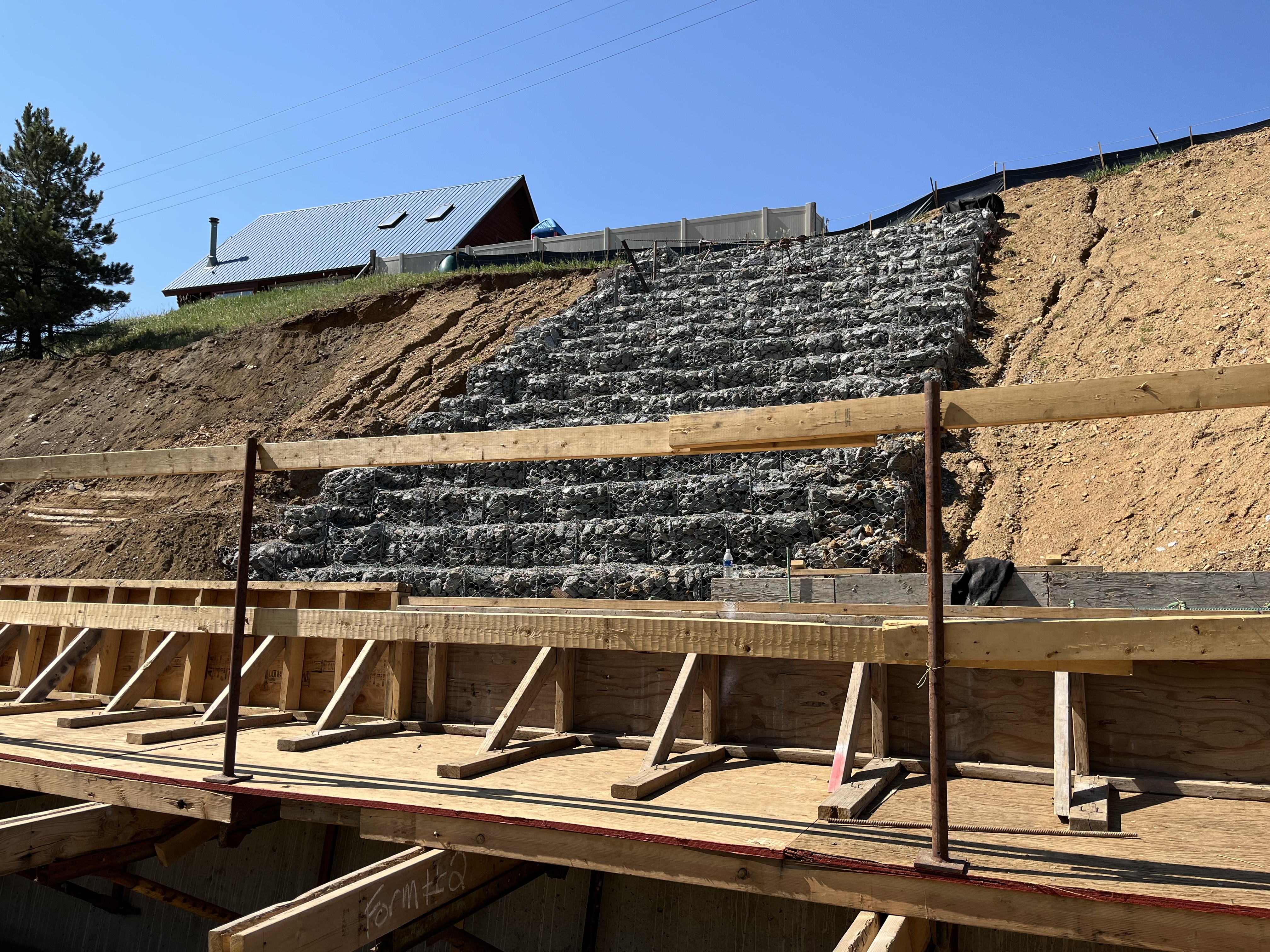 I-70 Floyd Hill Rock Staircase that Assists with Drainage on the Project.jpg detail image