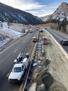 Westbound median grading MP 231 thumbnail image