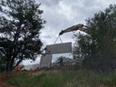 I-70 Noise Wall Replacement I-76 to Pecos Crane Setting Wall Panel.jpg thumbnail image
